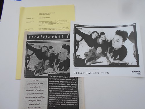 "STRAITJACKET FITS" OFFICIAL PHOTO/BIO-MEDIA INFO-PRESS RELEASE/KIT-1993-(#1) - Picture 1 of 2