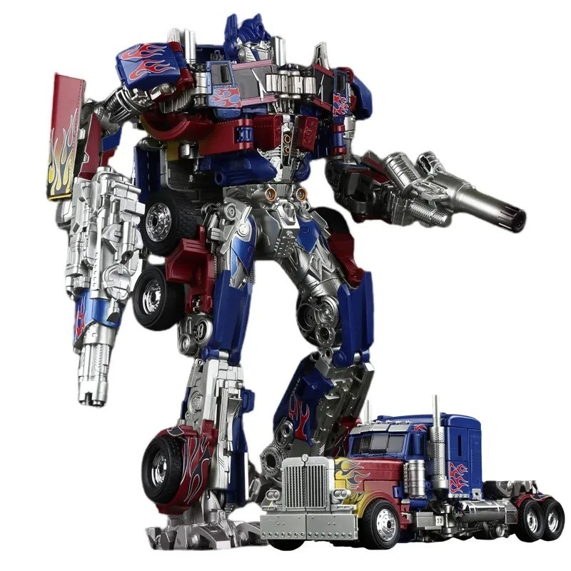 Transformers Optimus Prime Robot 30CM Figurine Collection Jouet Alliage Métal - Photo 2/4