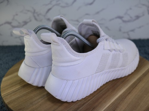 Adidas Kaptir Flow White Comfort Running Low Shoes Sneakers IF6600 Women’s Sz 9 - Picture 14 of 24