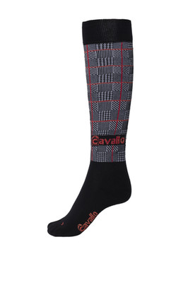 Cavallo Knee High Socks SHELLY Black Sportswear 2020