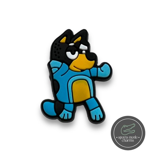 Azul - Dijes para Zapatos Zuecos Sandalia - Australian Dingo Kangaroo Dog - Imagen 4 de 25