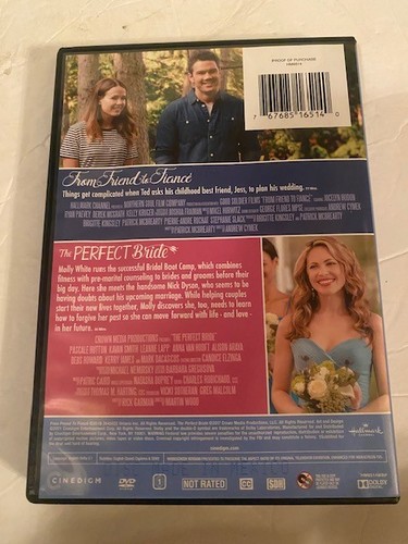 Collection de 2 films Hallmark : De l'ami au fiancé, mariée parfaite (DVD) - Photo 4/5