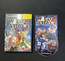 Wild Arms 4 (Sony PlayStation 2, 2006). Tested and Works
