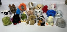 Lot of 19 - 1994 Swibco Puffkins Stuffed Animal Plush Toys - Mostly With Tags