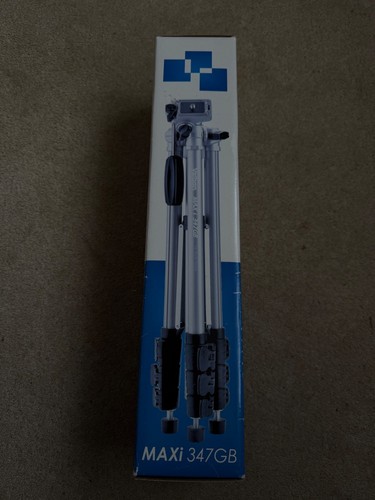 Velbon Tripod Adjustable Maxi 347GB 4 Way Head Boxed Very Good Condition - Picture 3 of 10