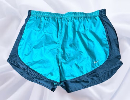 Nike Womens Large Dri-Fit Tempo 3" Running Shorts Lined 716453-381 FAST SHIPPING - Picture 2 of 6