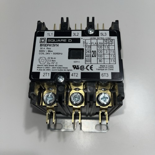 Square D Schneider Electric 8910DPA13V14 Ser A Definite Purpose Contactor NEW - Picture 6 of 17