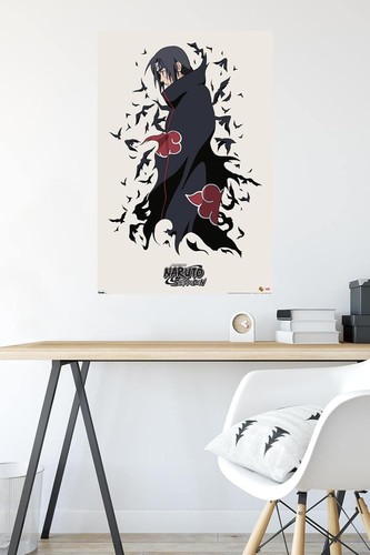 Naruto Shippuden Poster - Itachi Wandbild, ungerahmter Anime Druck für Raumdeko - Bild 2 von 3