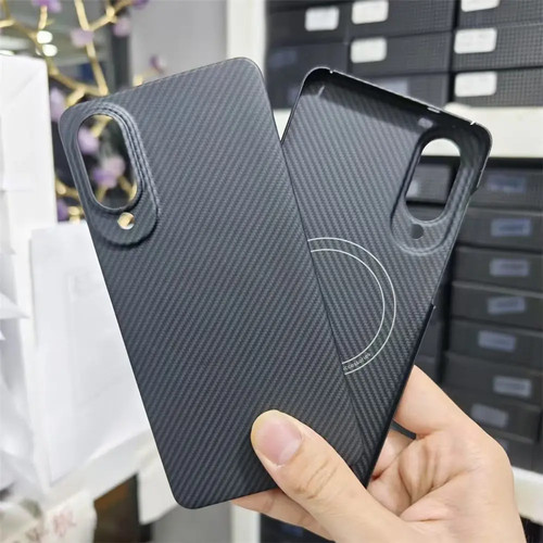 Funda rígida magnética delgada de aramida de fibra de carbono para Samsung Galaxy S25 Edge - Imagen 7 de 16
