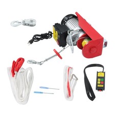 PA600 Electric Hoist 110V 1320Lbs Winch w/ 328ft Wireless Remote Control