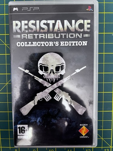 Resistance: Retribution Collector’s Edition Sony PSP 2009 Complete - Picture 2 of 3