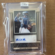 2025 Panini Three And Two Day One Malcolm Moore /75
