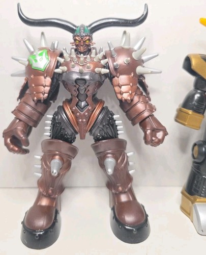 Lote de figuras Power Rangers Lost Galaxy Barbarax Villain + Torozord Bull Zord... - Imagen 2 de 10