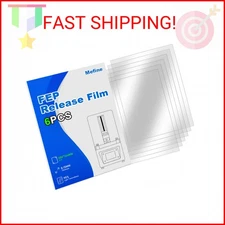 5PCS FEP Film 200x140x0.15mm for ANYCUBIC Photon, Photon S, Mono 4K, ELEGOO Mars