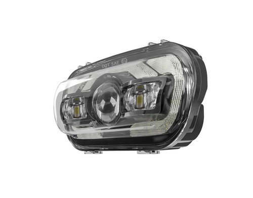 Newest Projector LED Halo Headlight Hi/Lo For Harley Dyna Fat Bob FXDF 2008-2019 - Bild 13 von 15