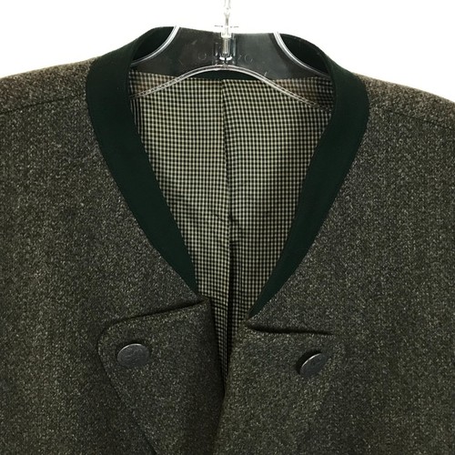 Vintage Mens Size 46 SHORT 46S Lodenfrey 100% Merino Wool Trachten Janker Jacket - Picture 11 of 18