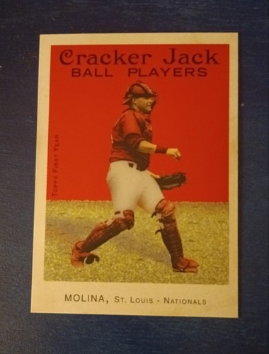 2004 Topps Cracker Jack Yadier Molina RC #204 St. Louis Cardinals Mint