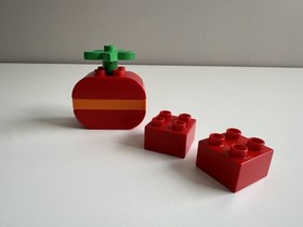 Lego Duplo Busy Farm 6759 Bricks Complete. Tomato 30068 Complete. Man Minifigure