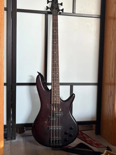 Ibanez GSR200 4-String Electric Bass Flat Walnut W/ Road Runner Gig Bag Untested