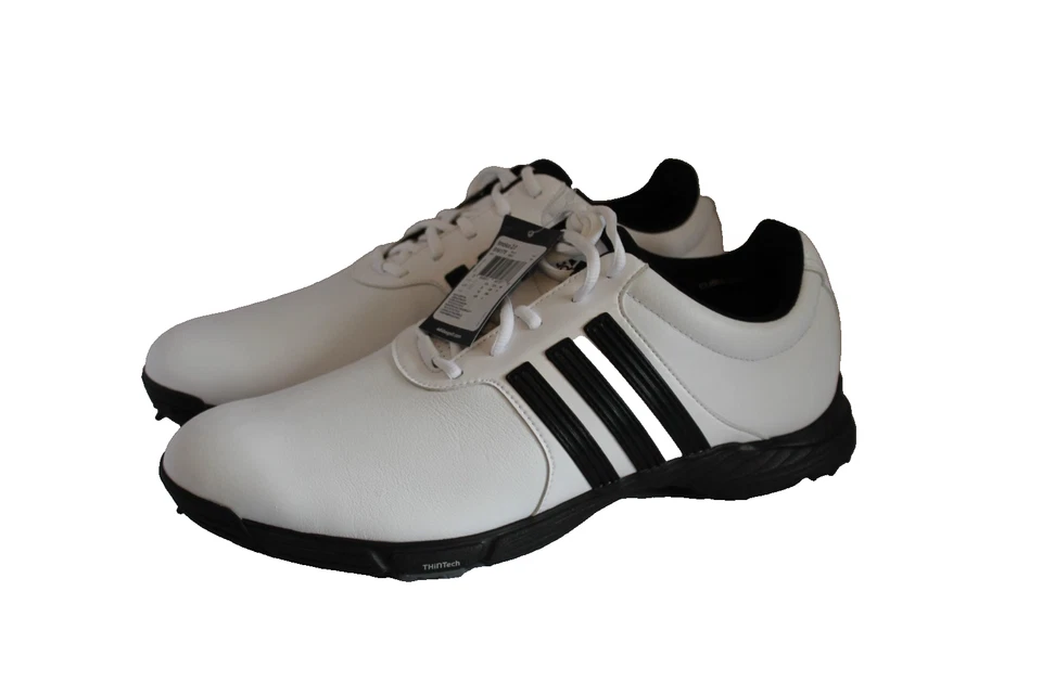 Adidas Zapatos Innolux 2.0 Zapatos de Golf 816175 Cuero Blanco Para Hombre Talla 13 Foto 3 de 4