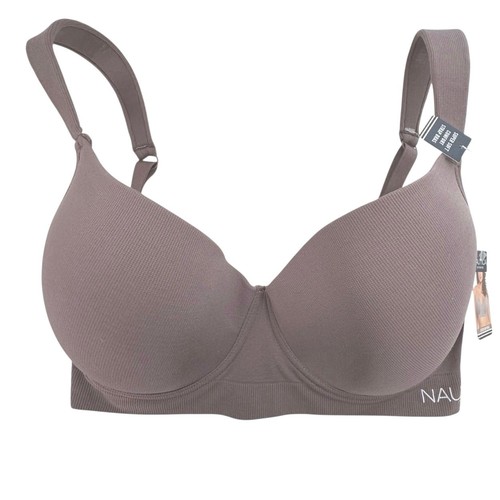Sujetador Nautica Intimates Talla 38DD Súper Suave Con Aros Taupe Oscuro NT7870 - Imagen 3 de 9