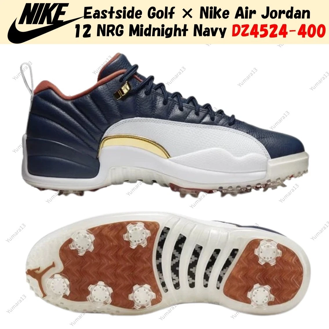Eastside Golf x Air Jordan 12 Golf Low Out the Mud | eBay