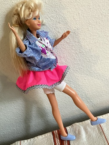 Vintage 1988 High School Jazzie Puppe Barbie Doll Cousin #3635 mit OVP beschädigt - Bild 8 von 24