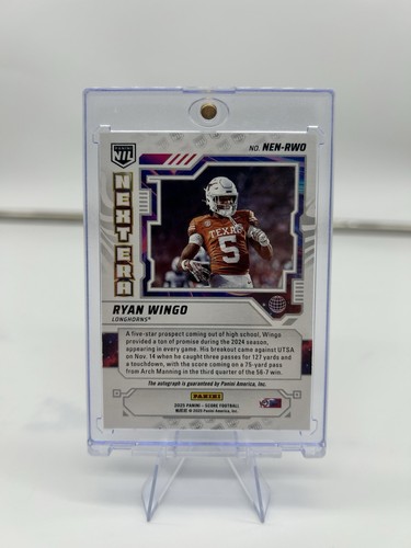 2025 Panini Score - Next Era NIL AUTO - Ryan Wingo - Bild 2 von 2