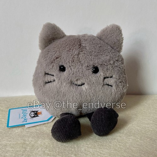Jellycat AMUSEABEAN KITTY Authentisch Neu mit Etikett Plüschtier - NICHT MEHR ERHÄLTLICH Selten - Versand KOSTENLOS
