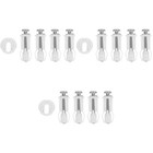 3 Count Toilettensitz-befestigungsbolzen Toilettensitz-Hardware-Kit