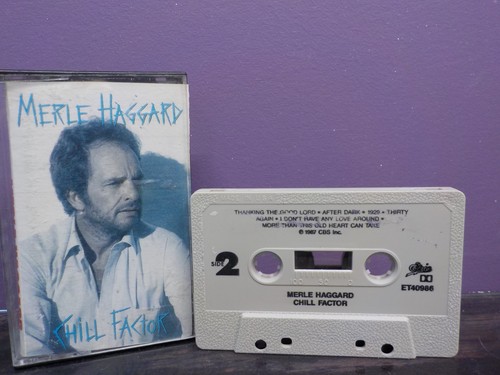 Merle Haggard - Chill Factor (Cassette) - Classic Country - Picture 4 of 6
