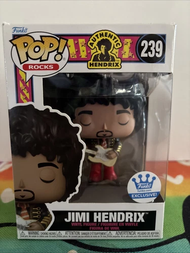 Funko Pop! Vinyl: Jimi Hendrix - Funko Web FW Exclusive Vaulted 2021 Rocks