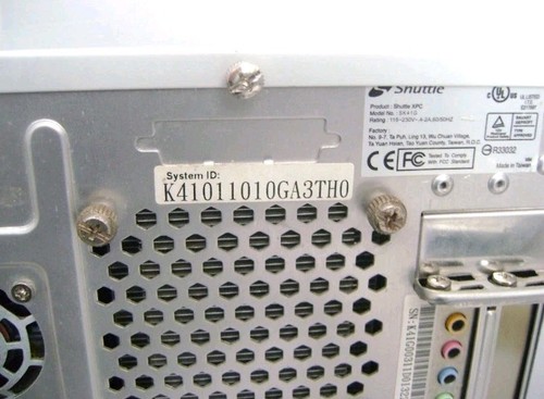 Shuttle XPC SK41G - Athlon XP 1700+ - 512MB RAM - Windows 2000 - 60GB HDD - Afbeelding 5 van 12