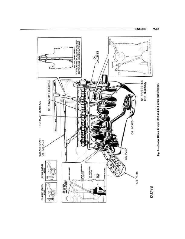 Manual De Taller Dodge Coronet Dart 1965 270 440 GT Reparación Servicio Técnico - Imagen 4 de 4