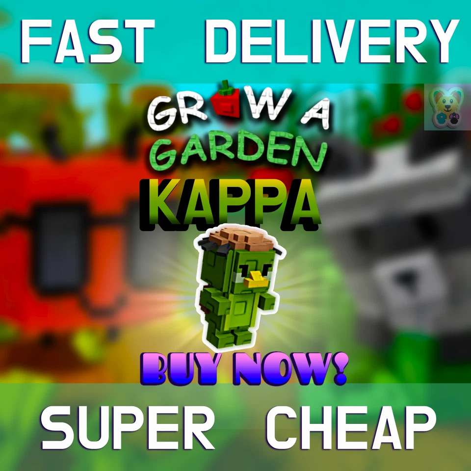 GROW A GARDEN 👹KAPPA 🎮ROBLOX 🪴Cultiva un jardín | BARATO | RÁPIDO | CONFIABLE✅