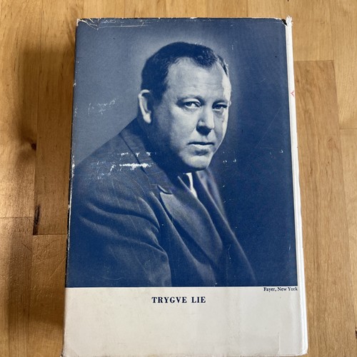 Trygve Lie’s IN THE CAUSE OF PEACE Inscribed Signed 1st Edition Printing 1954 - Imagen 2 de 14
