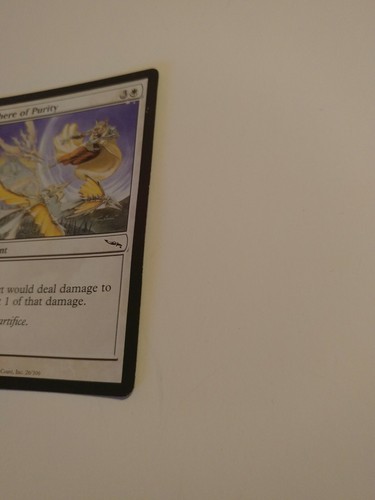 MTG Sphere Of Purity 26/306 Mirrodin Enchantment White Common MP Unlimited - Picture 4 of 6