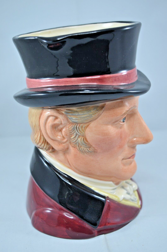 ROYAL DOULTON LTD. EDITION CHARACTER JUG GEORGE STEPHENSON D 7093 BOXED & CERT. - Picture 5 of 11