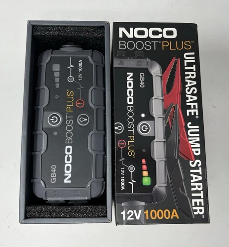 NOCO Boost Plus GB40 1000A 12V UltraSafe Portable Lithium Battery Jump Starter