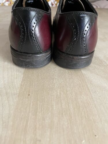 Vintage Dexter all Leather Men's dress Oxford shoes size 8.5 leather sole - Picture 5 of 8
