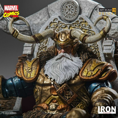 Iron Studios Odin Deluxe Art Scale 1/10 - Marvel Comics Series 6 Statue - Picture 8 of 11