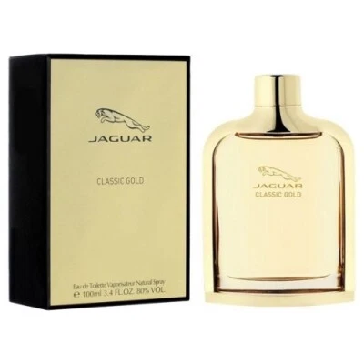 JAGUAR CLASSIC GOLD FOR MEN 100ML EAU DE TOILETTE SPRAY BRAND NEW SEALED