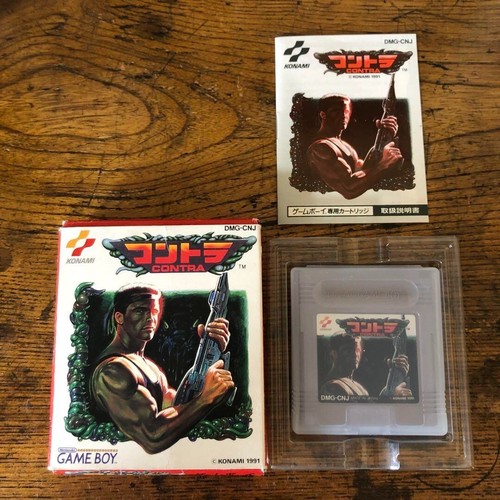 CONTRA Nintendo Game Boy GB KONAMI W/ box manual - Picture 2 of 6