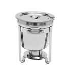Chafing Dish Sets Round Buffet Catering Restaurant Chafer Food Warmer 7.4 Quart