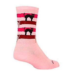 Crew 6/" Panda Power L//XL Cycling//Running SockGuy Socks