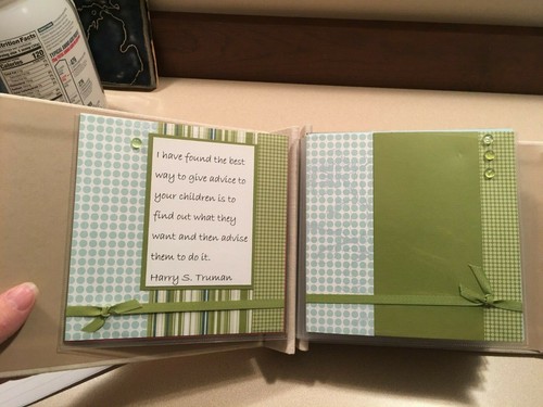 Stampin Up! 6” x 6” Natural Linen Photo Album w/Family pages - Picture 3 of 12