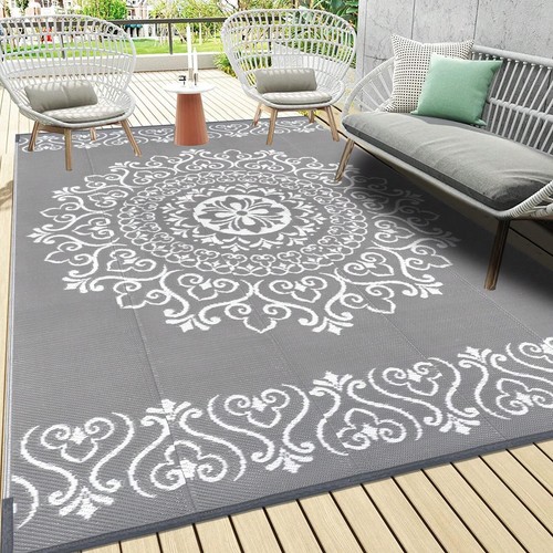 Waterproof Outdoor Rug-Reversible,Plastic Straw,for Camping/RV,Multiple Outdoor - Picture 26 of 48