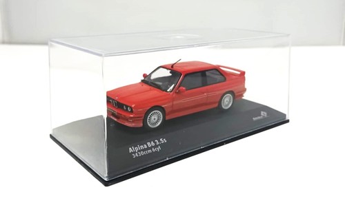 BMW Alpina B6 E30 - 3.5s 6cyl Brillant Red Rosso Solido 1:43 Usato + Box 1/43 - Foto 6 di 15