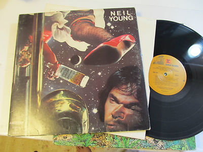 NEIL YOUNG AMERICAN STARS 'N BARS 1977 REPRISE RECORDS LP MSK2261 tan ...