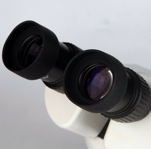 Microscopio Stereo Zoom Binocolo Oculare WideField Con Lampada LED Per Riparazione PCB - Foto 6 di 7